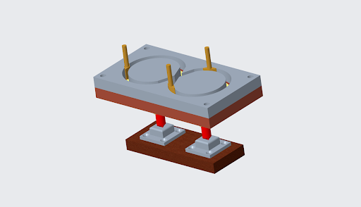 Figure 2: Model of internal mechanism of robot